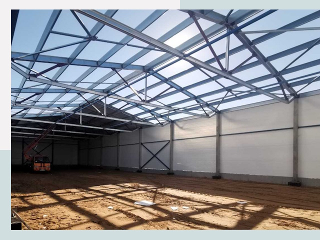 Строительство сенохранилищ в Лыткарино