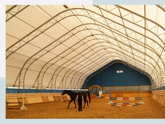 Строительство конных манежей в Лыткарино