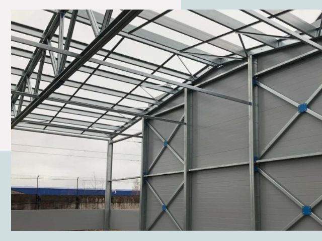 Каркасные ангары от СтальСтрой-Лтк по цене от 615 руб.