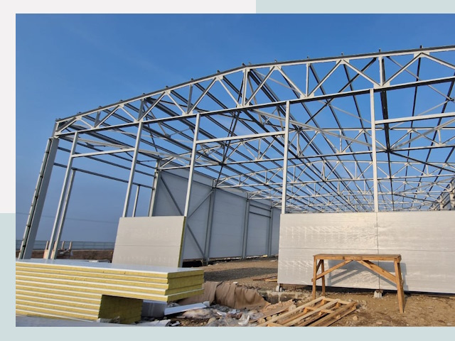 Утепленные ангары в Лыткарино от 615 руб. за м²