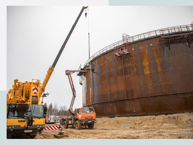 Монтаж резервуаров в Лыткарино от 615 руб. за м³