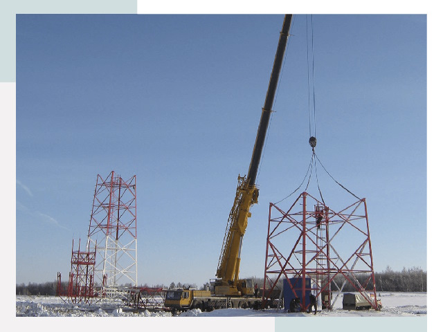 Монтаж вышек связи в Лыткарино