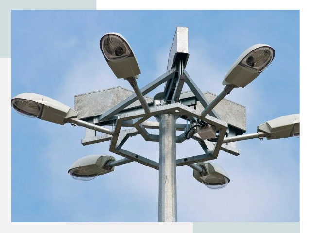 Монтаж осветительных мачт в Лыткарино