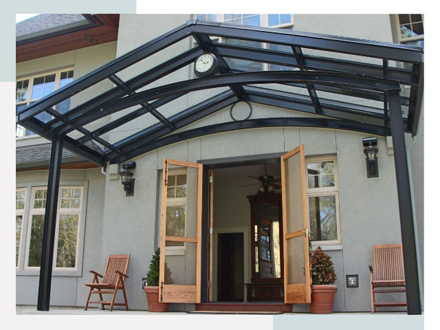 Козырьки металлические в Лыткарино