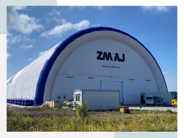 Брендирование ангаров в Лыткарино