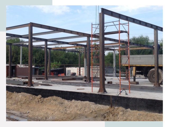 Фундамент для ангаров в Лыткарино